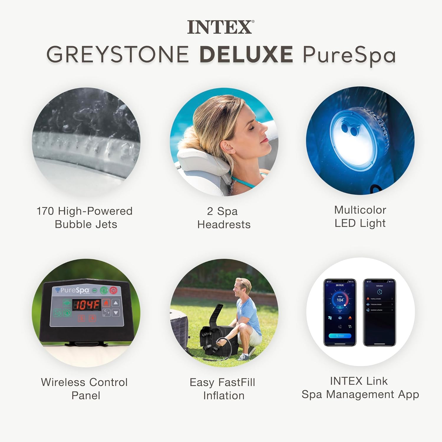 RelxTime™ Deluxe Smart Hot Tub